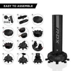 RDX SPORTS RDX F6 KARA 5-ft Free-standing Punching Bag -Rdx Sports punch bag 005 14 1 1