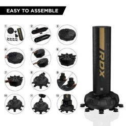 RDX SPORTS RDX F6 KARA 5-ft Free-standing Punching Bag -Rdx Sports punch bag 005 9 1 2