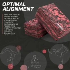 RDX SPORTS RDX RB EVA Foam High Density Non-Slips Yoga Block 14 RDX SPORTS RDX RB EVA Foam High Density Non-Slips Yoga Block -Rdx Sports rb yoga blocks 5