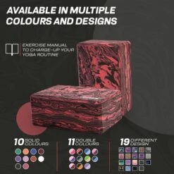 RDX SPORTS RDX RB EVA Foam High Density Non-Slips Yoga Block 15 RDX SPORTS RDX RB EVA Foam High Density Non-Slips Yoga Block -Rdx Sports rb yoga blocks 6
