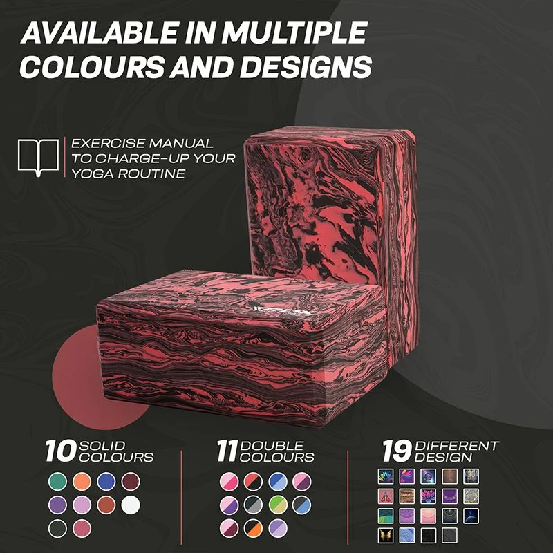 RDX SPORTS RDX RB EVA Foam High Density Non-Slips Yoga Block 8 RDX SPORTS RDX RB EVA Foam High Density Non-Slips Yoga Block - Image 6