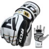 RDX SPORTS RDX F3 GEL LEATHER MMA GLOVES -Rdx Sports rdx gel leather gloves mma fight sparring 211