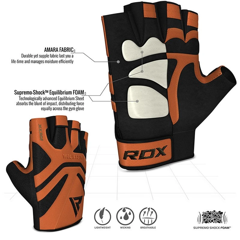RDX SPORTS RDX S12 GYM WEIGHT LIFTING GLOVES 13 RDX SPORTS RDX S12 GYM WEIGHT LIFTING GLOVES - Image 11