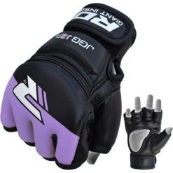 RDX SPORTS RDX J2 KIDS MMA GRAPPLING GLOVES -Rdx Sports rdx kids leather x grappling mma gloves 125