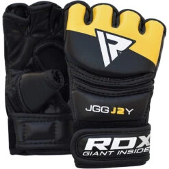 RDX SPORTS RDX J2 KIDS MMA GRAPPLING GLOVES -Rdx Sports rdx kids leather x grappling mma gloves 134