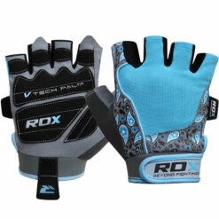 RDX SPORTS RDX S6 LADIES BLUE GYM GLOVES -Rdx Sports rdx ladies gym workout amara weight lifting gloves 326