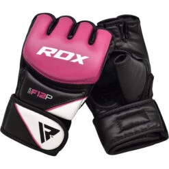 RDX SPORTS RDX F12 LADIES PINK MMA GRAPPLING GLOVES -Rdx Sports rdx ladies leather x training mma grappling gloves 47