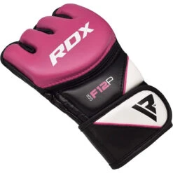 RDX SPORTS RDX F12 LADIES PINK MMA GRAPPLING GLOVES -Rdx Sports rdx ladies leather x training mma grappling gloves 50