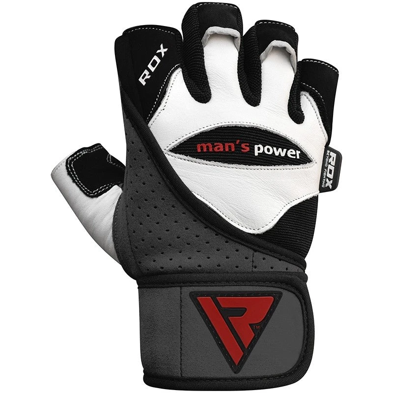 RDX SPORTS RDX L1 LEATHER GYM GLOVES 6 RDX SPORTS RDX L1 LEATHER GYM GLOVES - Image 4