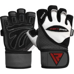 RDX SPORTS RDX L1 LEATHER GYM GLOVES 14 RDX SPORTS RDX L1 LEATHER GYM GLOVES -Rdx Sports rdx leather bodybuilding gym weight lifting gloves 358