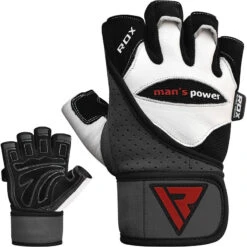 RDX SPORTS RDX L1 LEATHER GYM GLOVES 17 RDX SPORTS RDX L1 LEATHER GYM GLOVES -Rdx Sports rdx leather bodybuilding gym weight lifting gloves 361