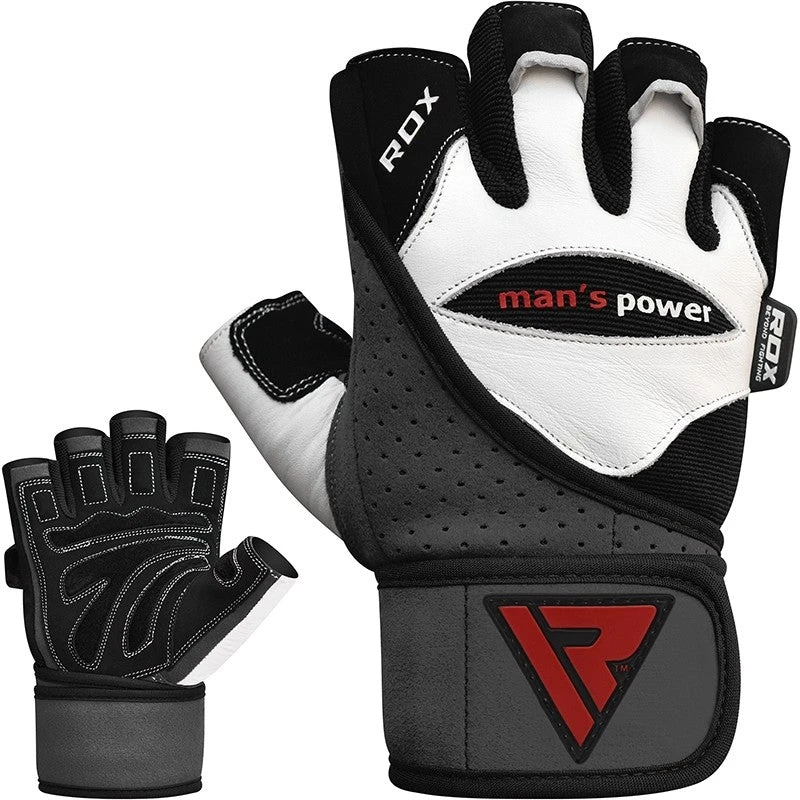 RDX SPORTS RDX L1 LEATHER GYM GLOVES 10 RDX SPORTS RDX L1 LEATHER GYM GLOVES - Image 8