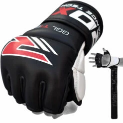 RDX SPORTS RDX T1 LEATHER MMA GLOVES