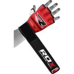 RDX SPORTS RDX T1 LEATHER MMA GLOVES -Rdx Sports rdx leather mma gel training grappling gloves 209