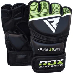 RDX SPORTS RDX J1 KIDS MMA GRAPPLING GLOVES -Rdx Sports rdx leather x kids mma grappling gloves 174
