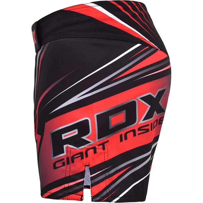 RDX SPORTS RDX R8 RED MMA SHORTS 4 RDX SPORTS RDX R8 RED MMA SHORTS - Image 2