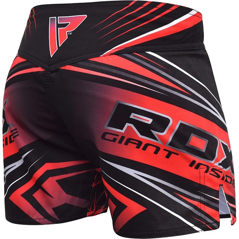 RDX SPORTS RDX R8 RED MMA SHORTS 7 RDX SPORTS RDX R8 RED MMA SHORTS - Image 5
