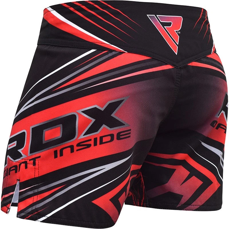 RDX SPORTS RDX R8 RED MMA SHORTS 9 RDX SPORTS RDX R8 RED MMA SHORTS - Image 7