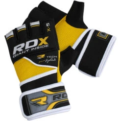RDX SPORTS RDX X5 MMA FIGHT GLOVES -Rdx Sports rdx neoprene power fighter grappling gloves 114