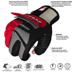 RDX SPORTS RDX T1 TAEKWONDO GLOVES -Rdx Sports rdx wtf taekwondo grappling gloves tkd 18