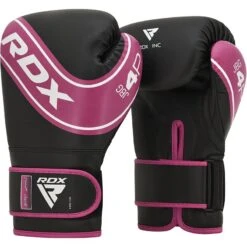 RDX SPORTS RDX 4B Robo Boxing Gloves -Rdx Sports rdx 4b robo kids boxing gloves pink 1 2