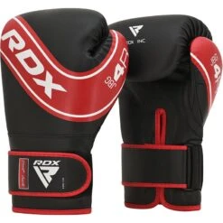 RDX SPORTS RDX 4B Robo Boxing Gloves -Rdx Sports rdx 4b robo kids boxing gloves red 1 2
