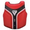 RDX SPORTS RDX CHEST GUARD AURA PLUS T-17 -Rdx Sports rdx chest guard aura plus t 17 red 2 49pm 4