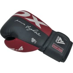 RDX SPORTS RDX F4 Boxing Sparring Gloves Hook & Loop -Rdx Sports rdx f4 boxing sparring gloves hook loop maroon 4