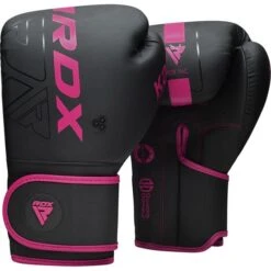 RDX SPORTS RDX F6 Kara Boxing Training Gloves Black -Rdx Sports rdx f6 kara boxing training gloves black pink