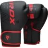 RDX SPORTS RDX F6 Kara Boxing Training Gloves Black -Rdx Sports rdx f6 kara boxing training gloves black red