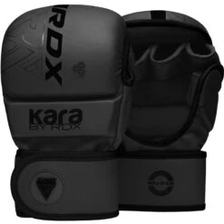 RDX SPORTS RDX F6 KARA MMA Sparring Gloves 7oz -Rdx Sports rdx f6 kara mma sparring gloves black 1 2