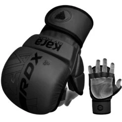 RDX SPORTS RDX F6 KARA MMA Sparring Gloves 7oz -Rdx Sports rdx f6 kara mma sparring gloves black 2 2