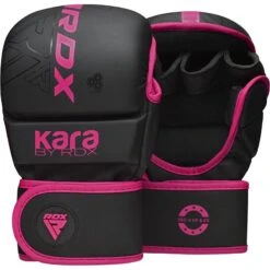 RDX SPORTS RDX F6 KARA MMA Sparring Gloves 7oz -Rdx Sports rdx f6 kara mma sparring gloves pink 1 1 1