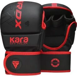 RDX SPORTS RDX F6 KARA MMA Sparring Gloves 7oz -Rdx Sports rdx f6 kara mma sparring gloves red 1 2