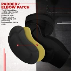 RDX SPORTS RDX Elbow Foam Pad OEKO-TEX® Standard 100 Certified 26 RDX SPORTS RDX Elbow Foam Pad OEKO-TEX® Standard 100 Certified -Rdx Sports rdx hy hosiery elbow foam oeko tex standard 100 certified black 4