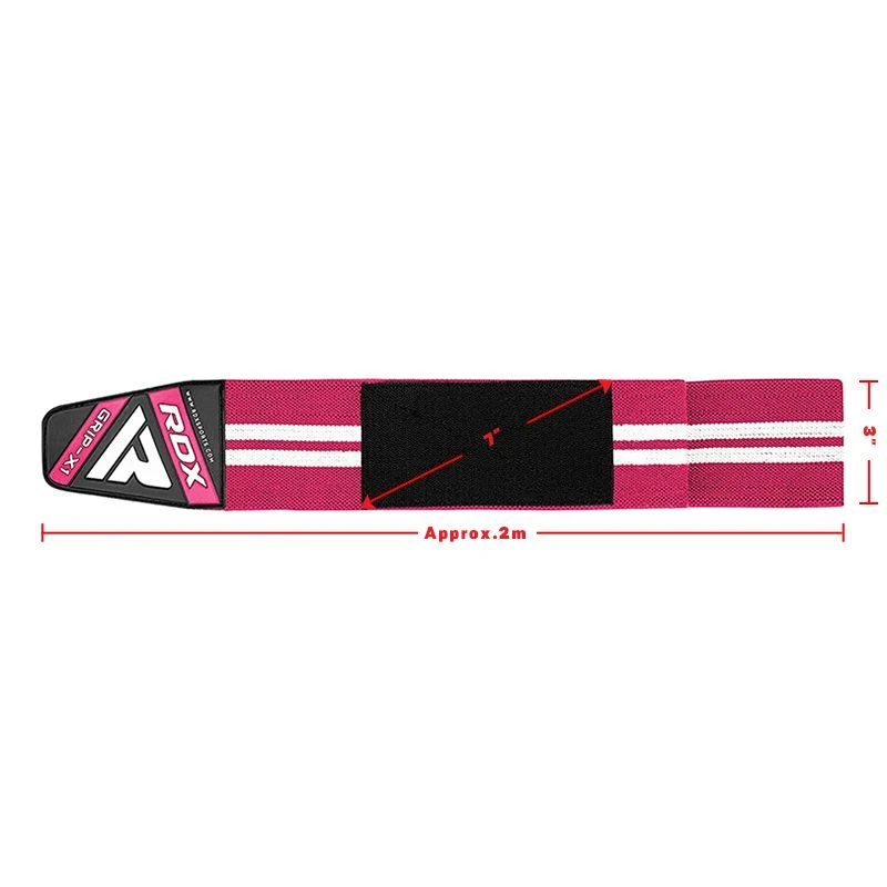 RDX SPORTS RDX K4 Weightlifting Knee Wraps OEKO-TEX® Standard 100 Certified 11 RDX SPORTS RDX K4 Weightlifting Knee Wraps OEKO-TEX® Standard 100 Certified - Image 9