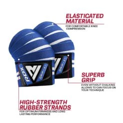RDX SPORTS RDX K4 Weightlifting Knee Wraps OEKO-TEX® Standard 100 Certified 20 RDX SPORTS RDX K4 Weightlifting Knee Wraps OEKO-TEX® Standard 100 Certified -Rdx Sports rdx k4 weightlifting knee wraps 2 2 1