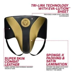 RDX SPORTS RDX L1 Mark Pro MMA Training Groin Guard CE Certified -Rdx Sports rdx l1 mark pro mma training groin guard 1