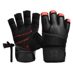 RDX SPORTS RDX L7 Weight Lifting Leather Gym Gloves -Rdx Sports rdx l7 weight lifting leather gym gloves 2