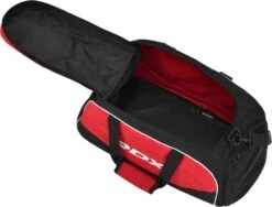 RDX SPORTS RDX R1 Gym Kit Duffle Bag - Backpack Straps & Shoes Compartment Red / Black 18 RDX SPORTS RDX R1 Gym Kit Duffle Bag - Backpack Straps & Shoes Compartment Red / Black -Rdx Sports rdx r1 duffel bag with backpack straps 6