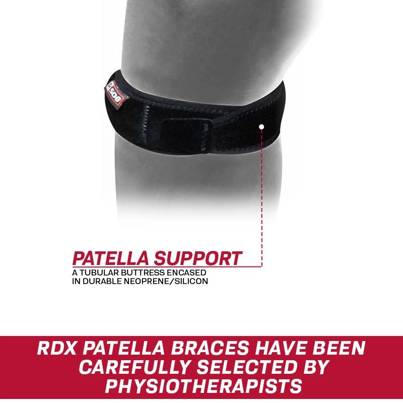 RDX SPORTS RDX R508 Adjustable Knee Patella Support Bands For Athletes 5 RDX SPORTS RDX R508 Adjustable Knee Patella Support Bands For Athletes - Image 3