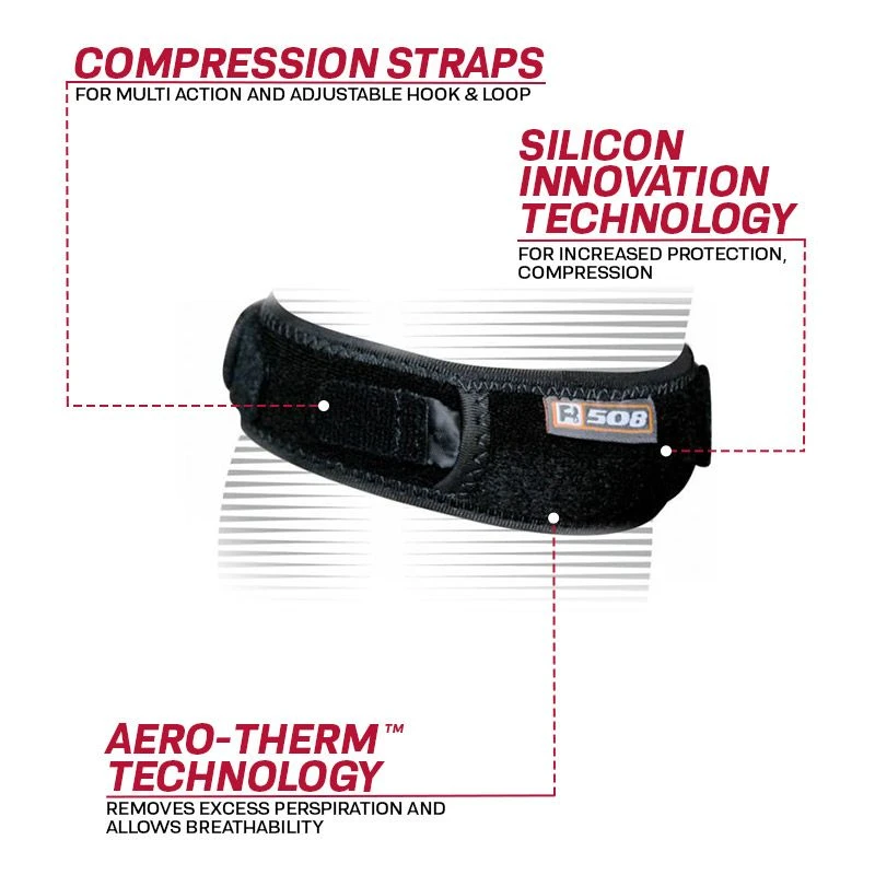 RDX SPORTS RDX R508 Adjustable Knee Patella Support Bands For Athletes 7 RDX SPORTS RDX R508 Adjustable Knee Patella Support Bands For Athletes - Image 5