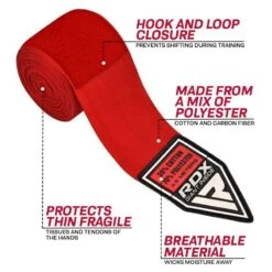 RDX SPORTS RDX RB PROFESSIONAL BOXING HAND WRAPS SET - 3 PAIRS -Rdx Sports rdx rb professional boxing hand wraps set