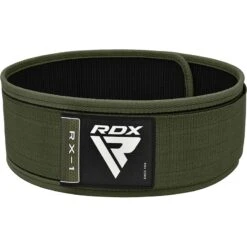 RDX SPORTS RDX RX1 4” Weight Lifting Belt -Rdx Sports rdx rx1 4 weight lifting belt army green 3