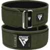 RDX SPORTS RDX RX1 4” Weight Lifting Belt -Rdx Sports rdx rx1 4 weight lifting belt army green 4