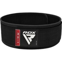 RDX SPORTS RDX RX1 4” Weight Lifting Belt -Rdx Sports rdx rx1 4 weight lifting belt black 3