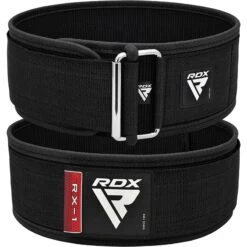 RDX SPORTS RDX RX1 4” Weight Lifting Belt -Rdx Sports rdx rx1 4 weight lifting belt black 4