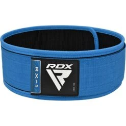 RDX SPORTS RDX RX1 4” Weight Lifting Belt -Rdx Sports rdx rx1 4 weight lifting belt blue 3