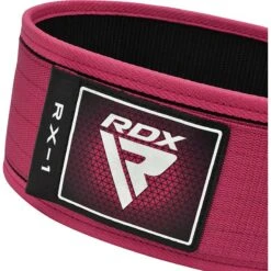 RDX SPORTS RDX RX1 4” Weight Lifting Belt For Women -Rdx Sports rdx rx1 pink weight lifting belt 4