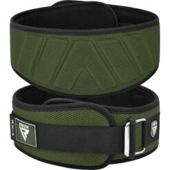 RDX SPORTS RDX RX4 Weightlifting Belt -Rdx Sports rdx rx4 weightlifting belt army green 3